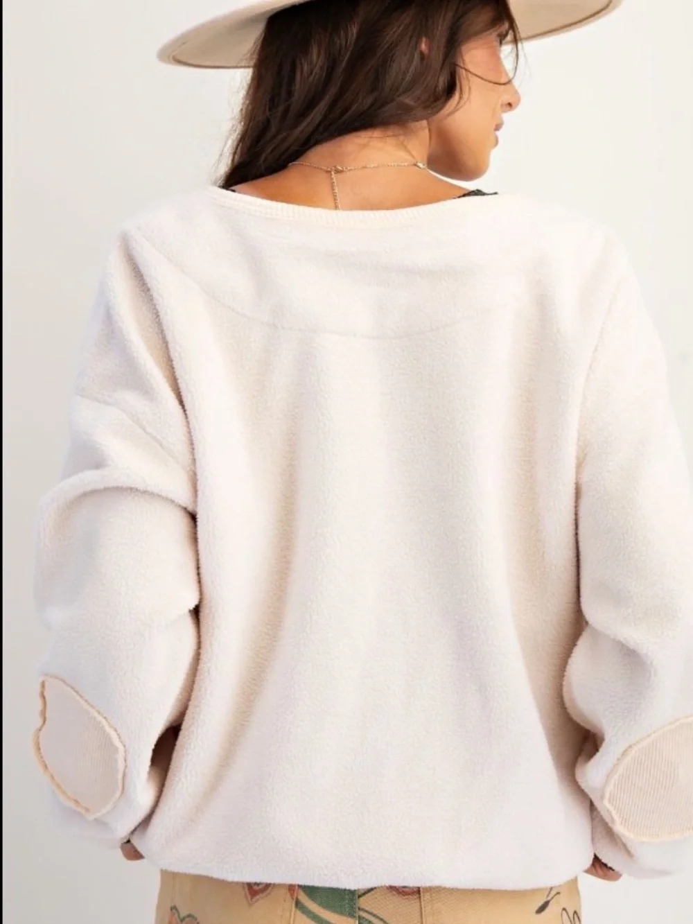 426 EASEL SOFT WASHED FLEECE JACKET -SOFT AND COZY TEXTURED FLEECE FABRIC